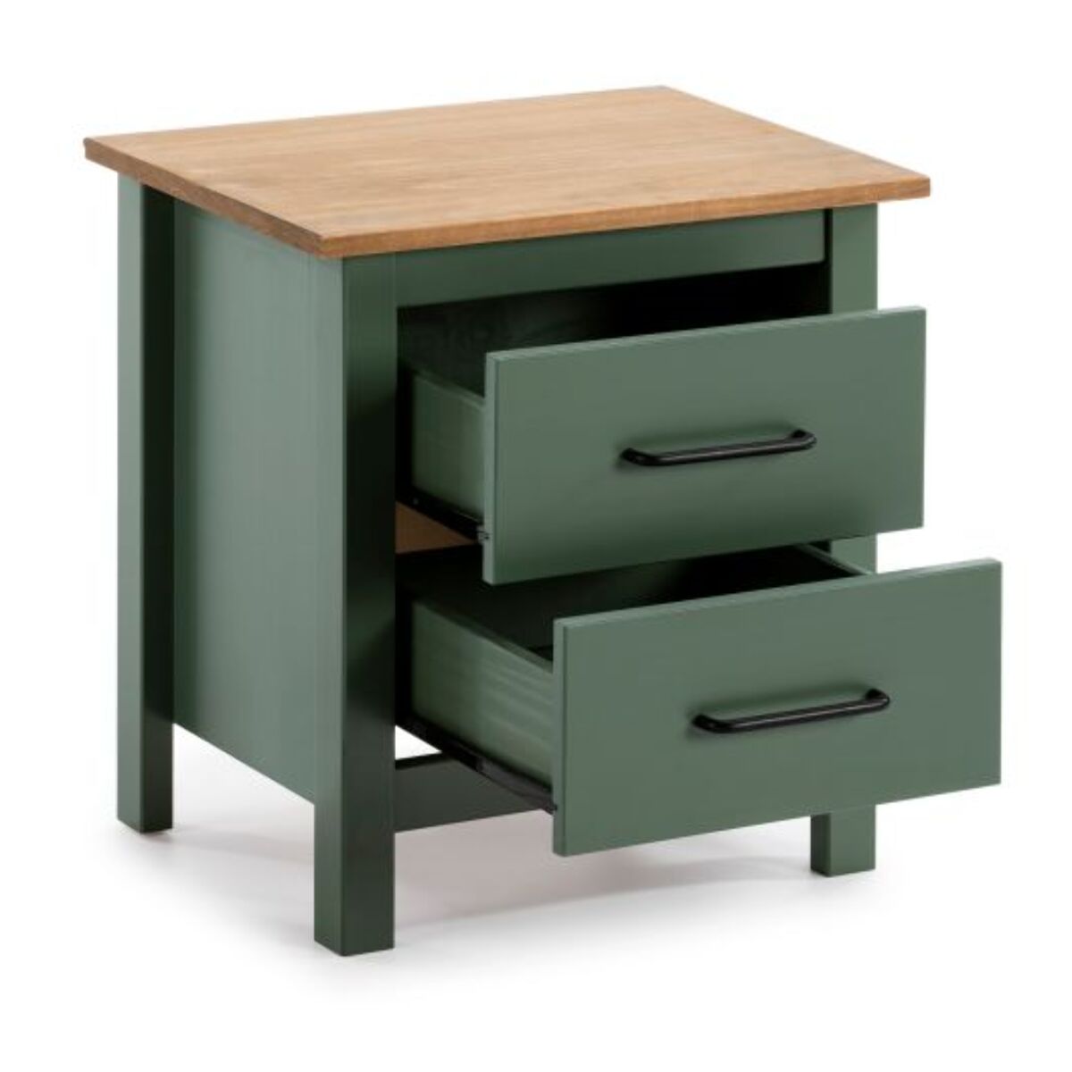 Mesita de noche Eira Green Moss - Oak