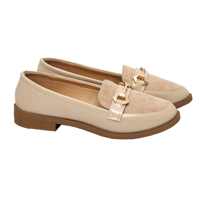 Mocassini con accessorio - tacco 2,5 cm