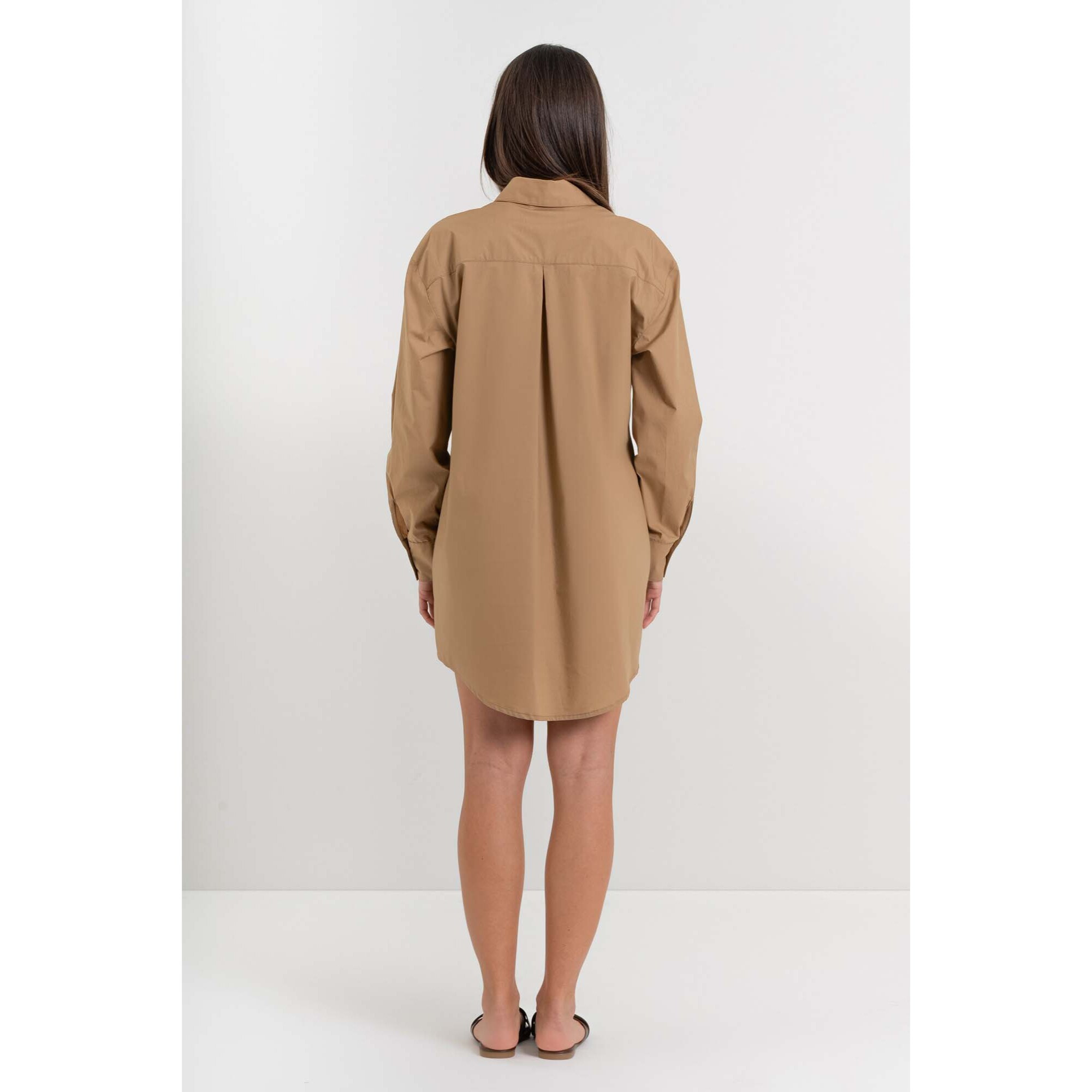 Kocca - Camicia classica da donna in puro cotone a maniche lunghe Donna