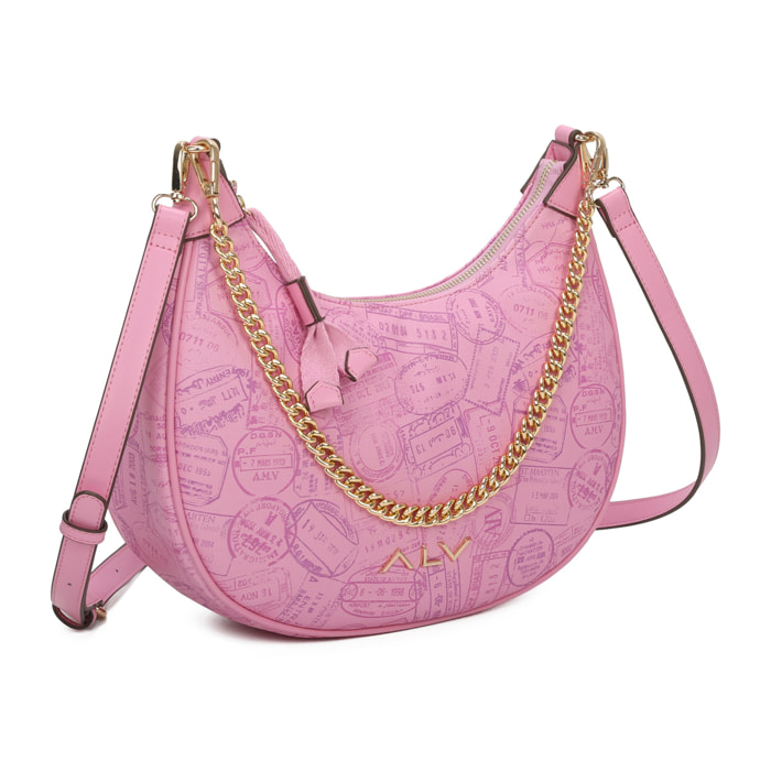 Borsa a spalla  da donna Poliuretano Prodotto alla Moda 33x10x20 cm