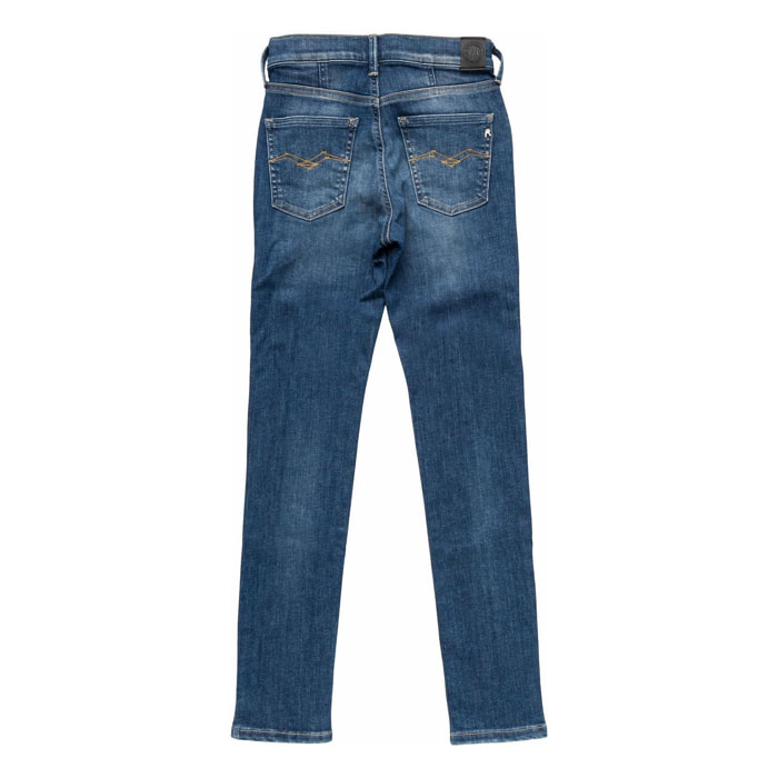 Jeans Nellie - skinny fit - cotone - blu denim