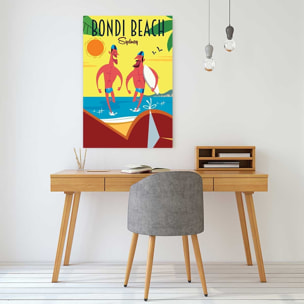 Tableau surf à bondi beach Toile imprimée