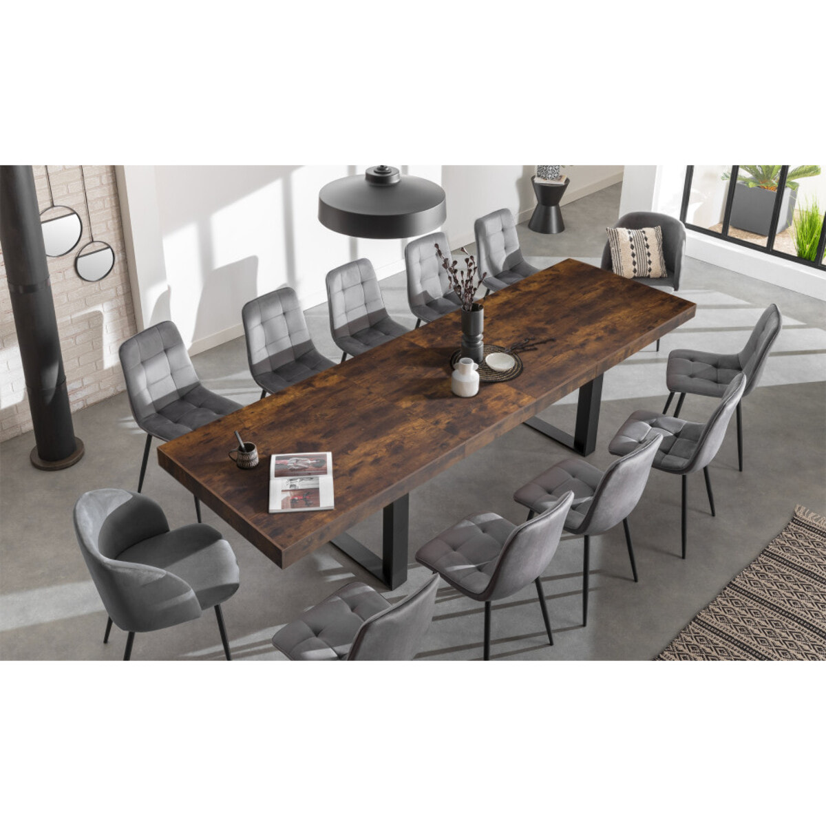 Table repas extensible Brixton