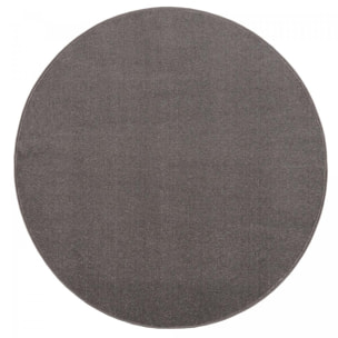 Tapis salon et chambre tissé motif uni PAJU