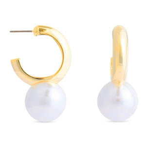 Pendientes Lux by Lux acabados en Oro Amarillo de 18 Kts