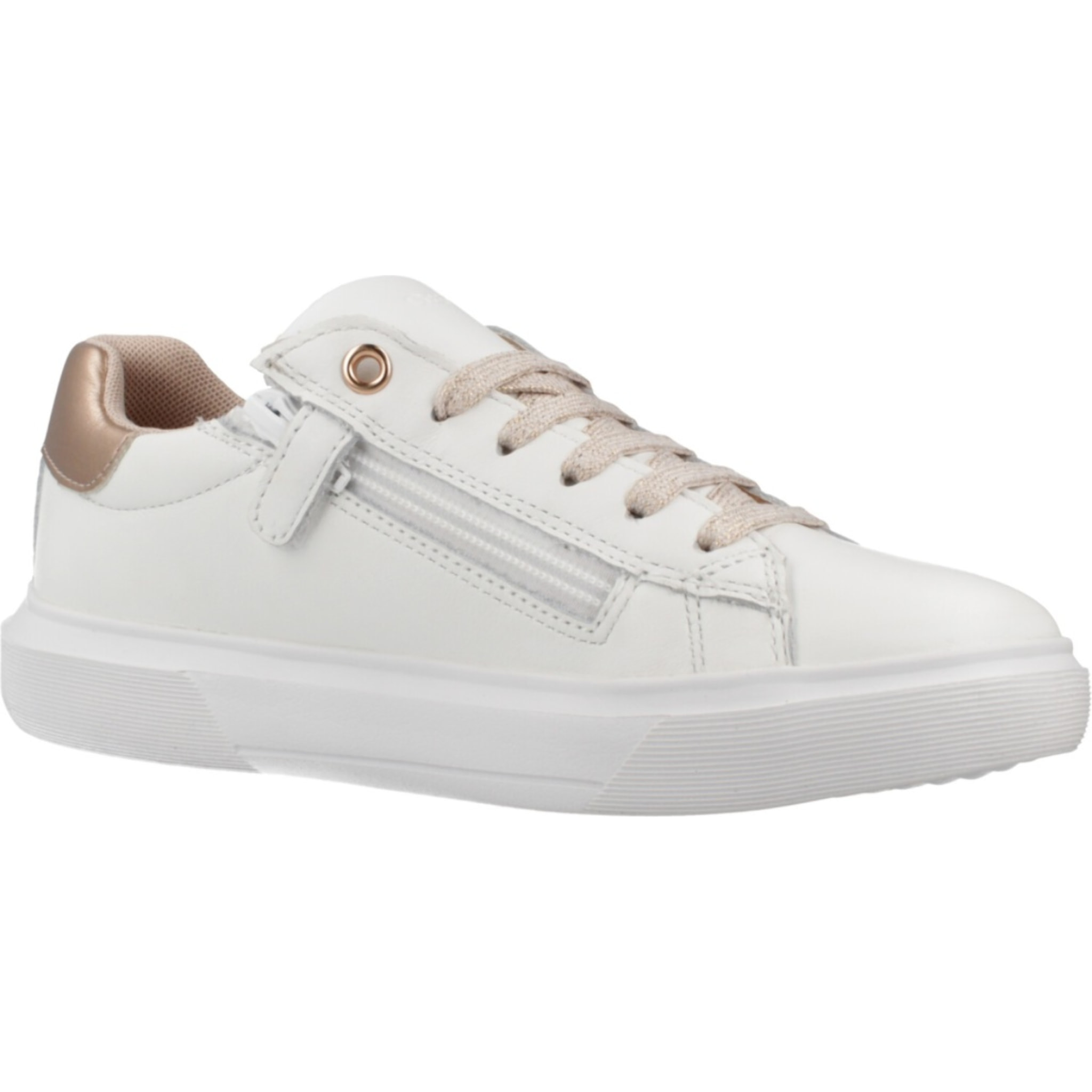 Zapatillas Niña de la marca GEOX  modelo J NETTUNO GIRL BLANCO