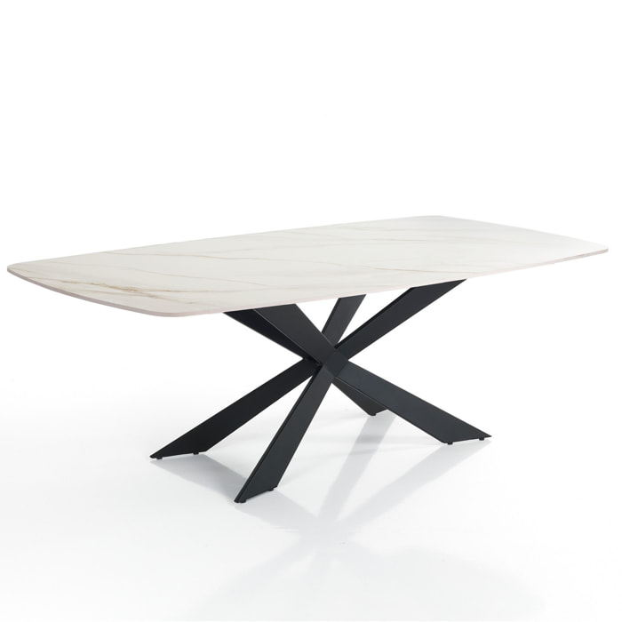 Oresteluchetta tavolo PULSE ONICE MARBLE