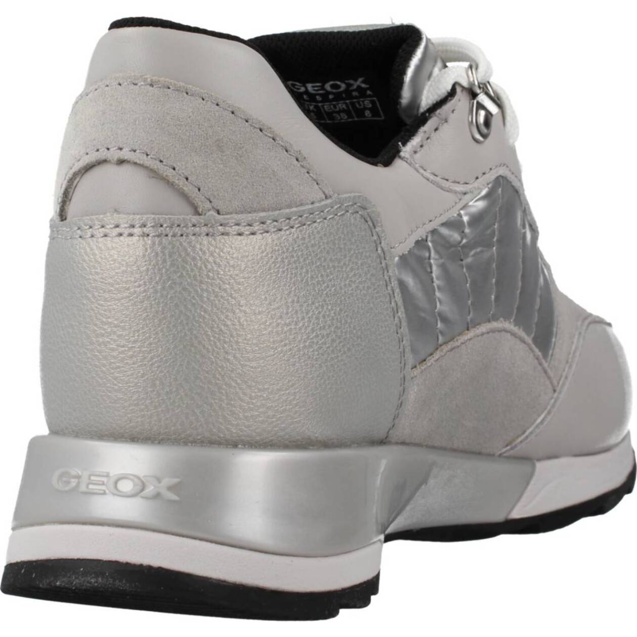 Sneakers de  Mujer de la marca GEOX  modelo D NEW ANEKO B ABX PLATA