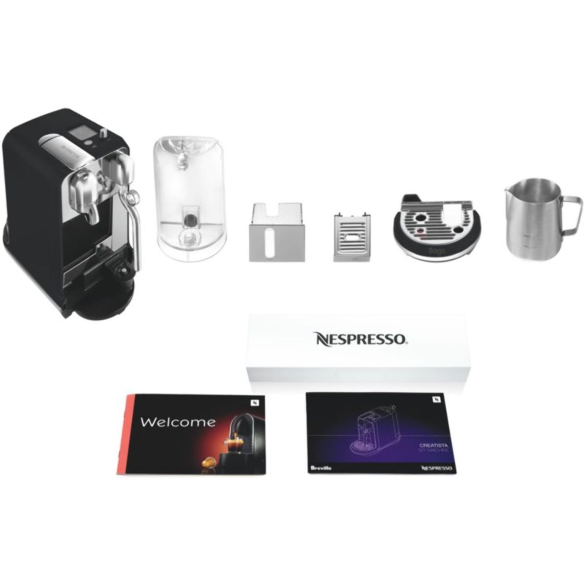 Nespresso SAGE APPLIANCES Creatista Plus Truffe noire