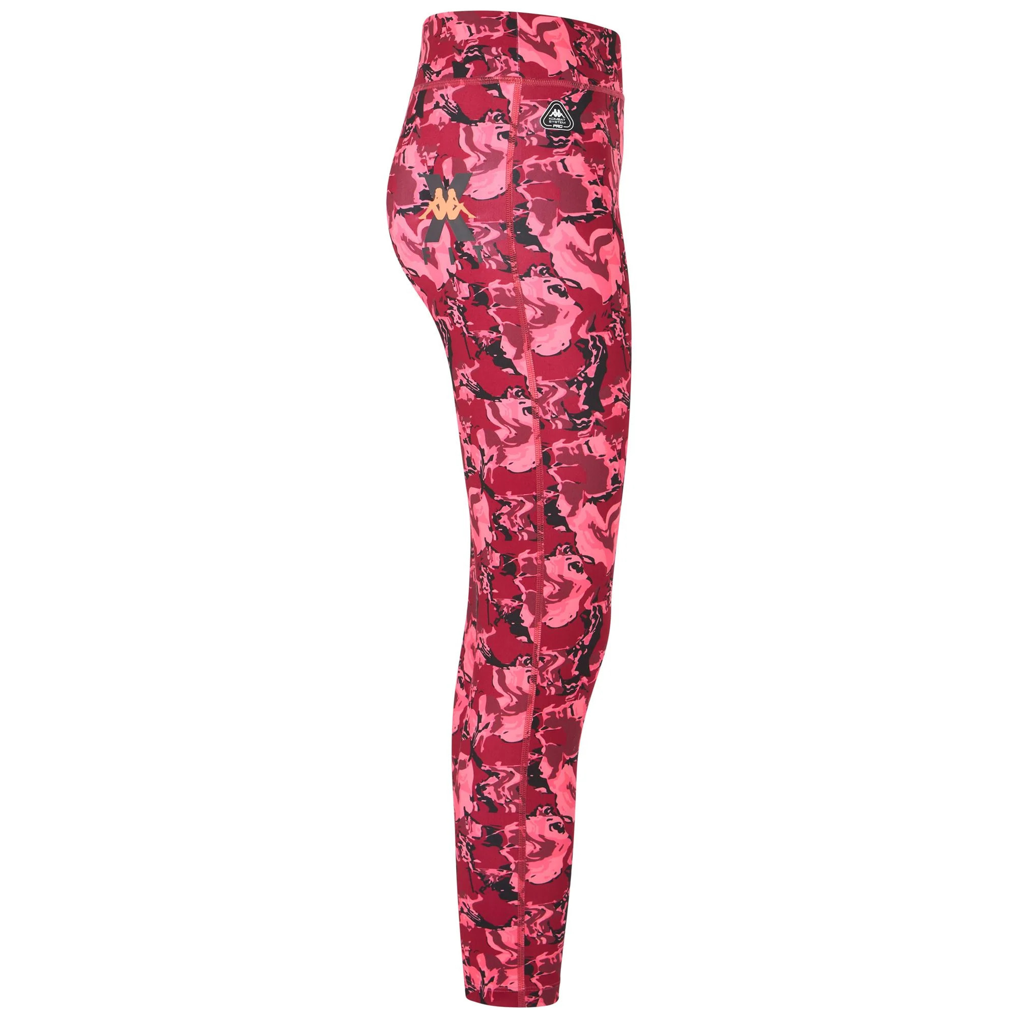 Pantaloni Kappa Donna Kombat Wkt Gevana Rosso