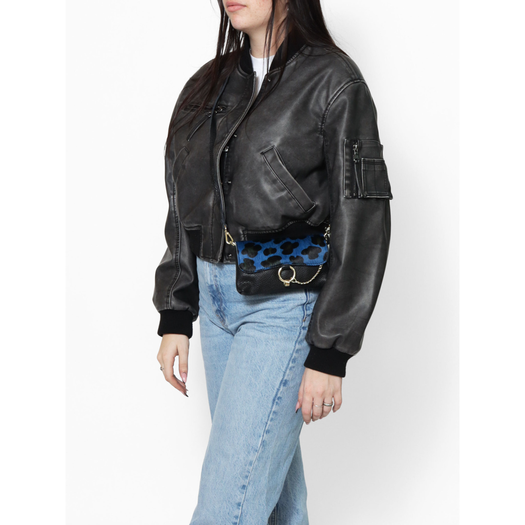 Pochette da Donna Alda in Vera Pelle Made in Italy 10x18x5 cm