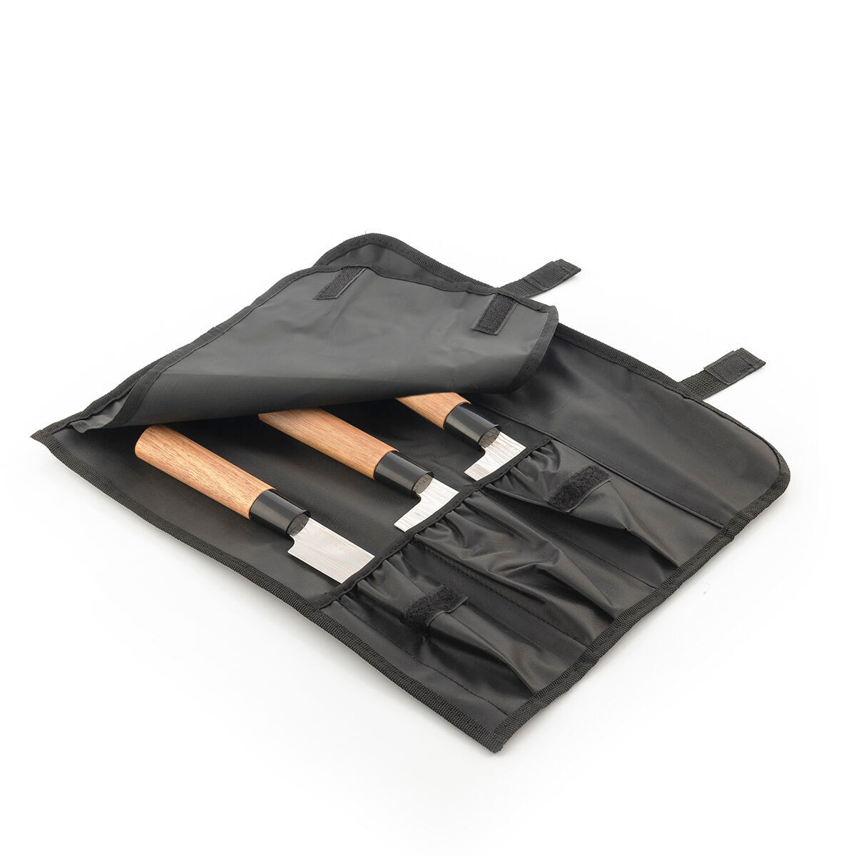 Set de Cuchillos con Funda de Transporte Profesional Damas·Q InnovaGoods