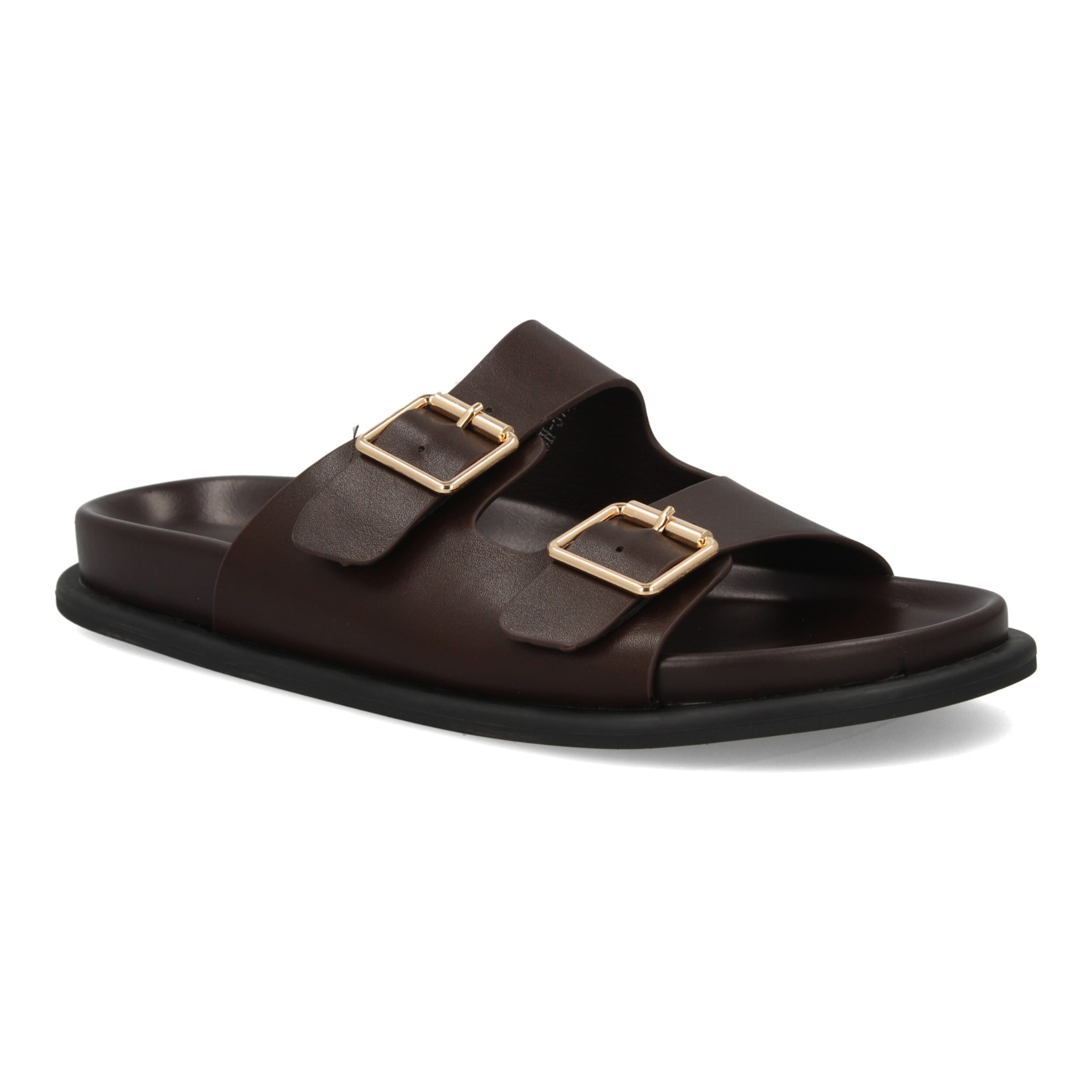 Sandalia hombre cómoda doble hebilla verano
