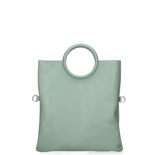 Borsa a mano da donna Made in Italy - Modello Valora Chic - 100% pelle - 29.0 x 30.0 x 1.0 cm