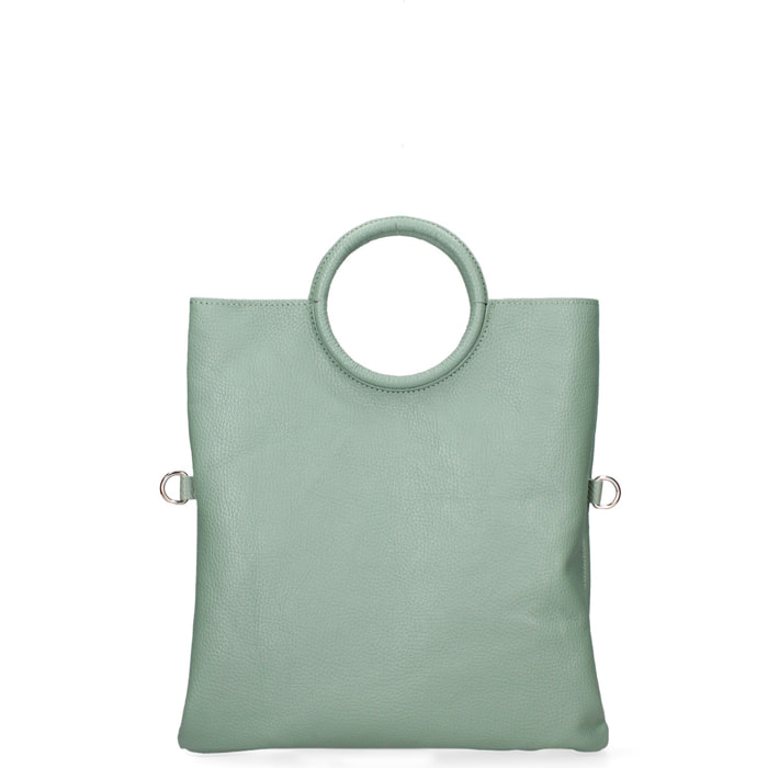 Borsa a mano da donna Made in Italy - Modello Valora Chic - 100% pelle - 29.0 x 30.0 x 1.0 cm