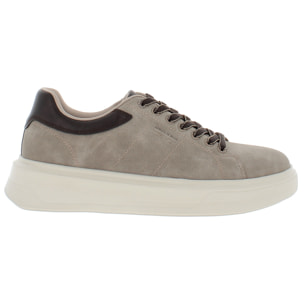 Armata di Mare Scarpe Uomo Court Maxi Sneakers Casual con Soletta Rimovibile in Memory Foam AMU 2M842 Taupe