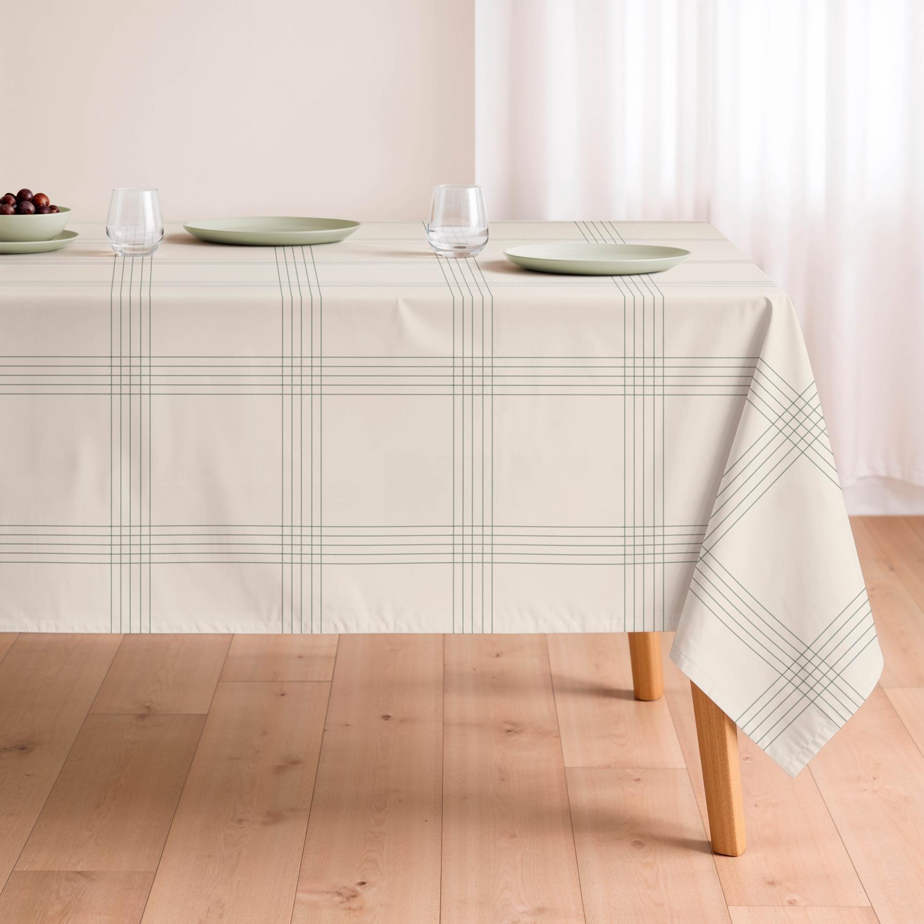 Mantel antimanchas OTTO BEIGE - 100% algodón