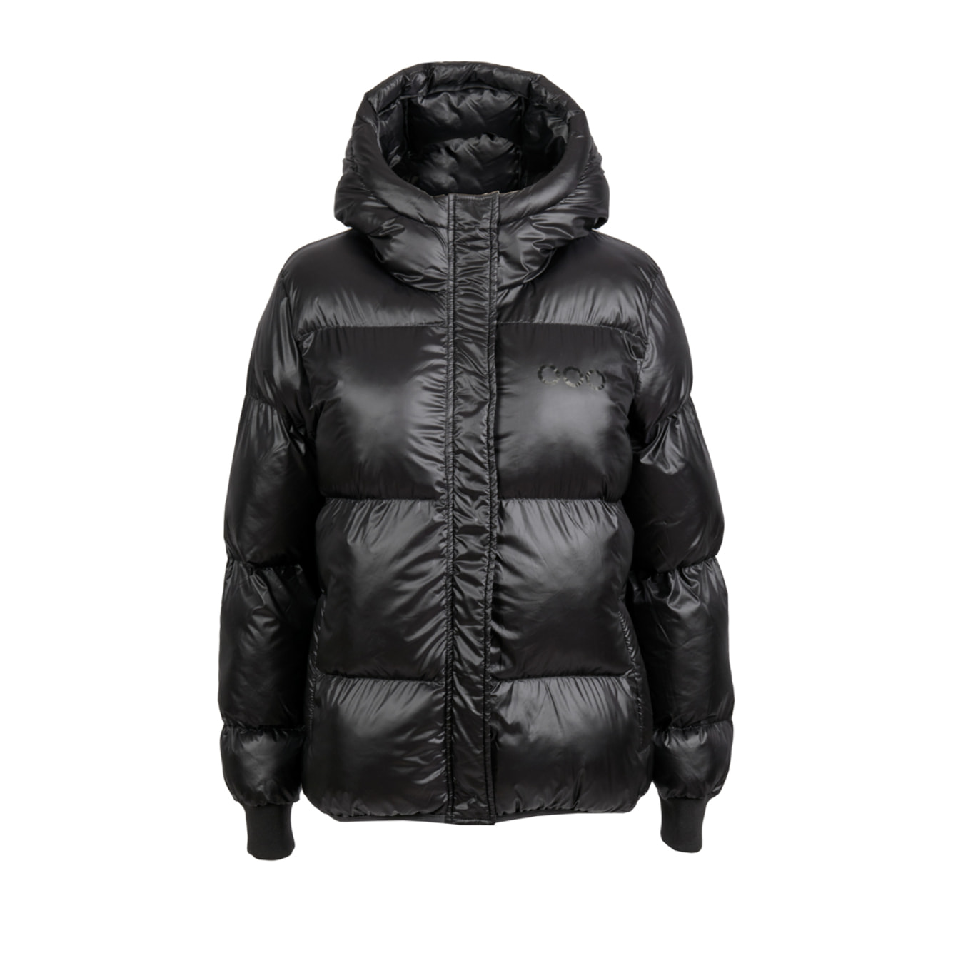 Chaqueta Monaco Short jacket marca ECOON - Negro