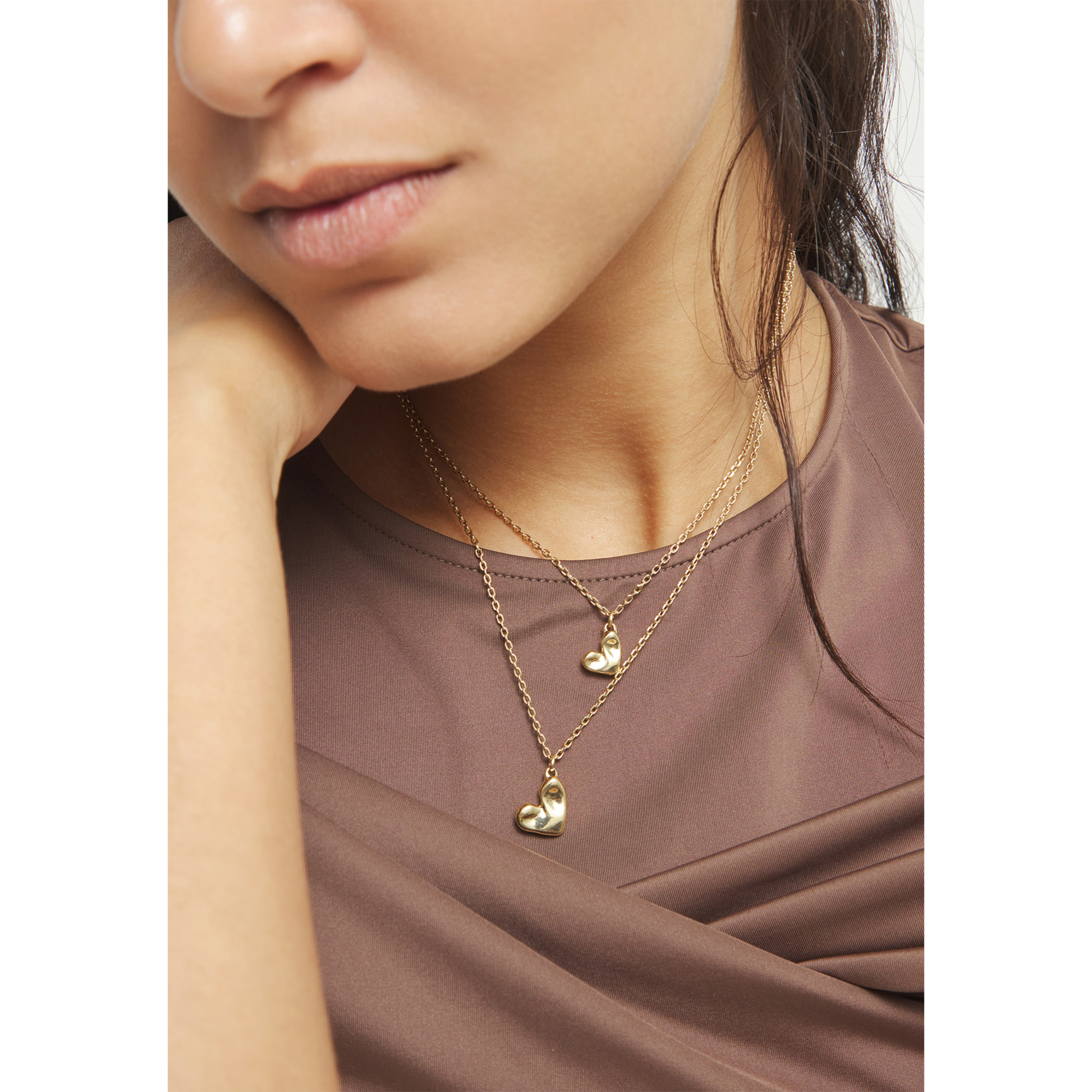 Colgante PÁLPITO DORADO U