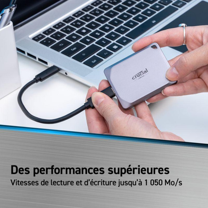 Disque dur SSD externe CRUCIAL 4To X9 pro