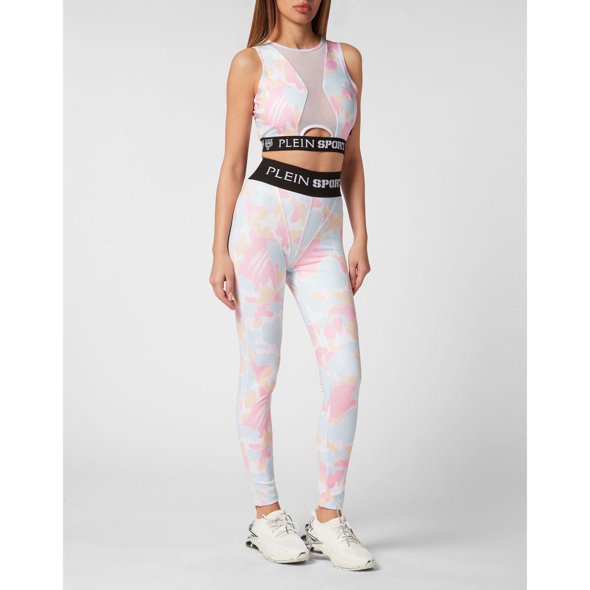 PLEIN SPORT Top deportivo CAMOUFLAGE