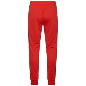Pantaloni Kappa Uomo 222 Banda Rastoria Slim Rosso