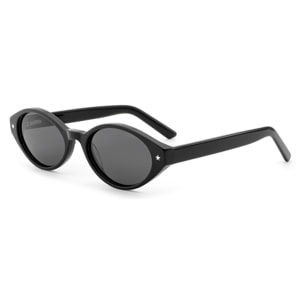 Gafas de sol OCEAN LA PLAGE PAMPELONNE - Negro brillante / Ahumada