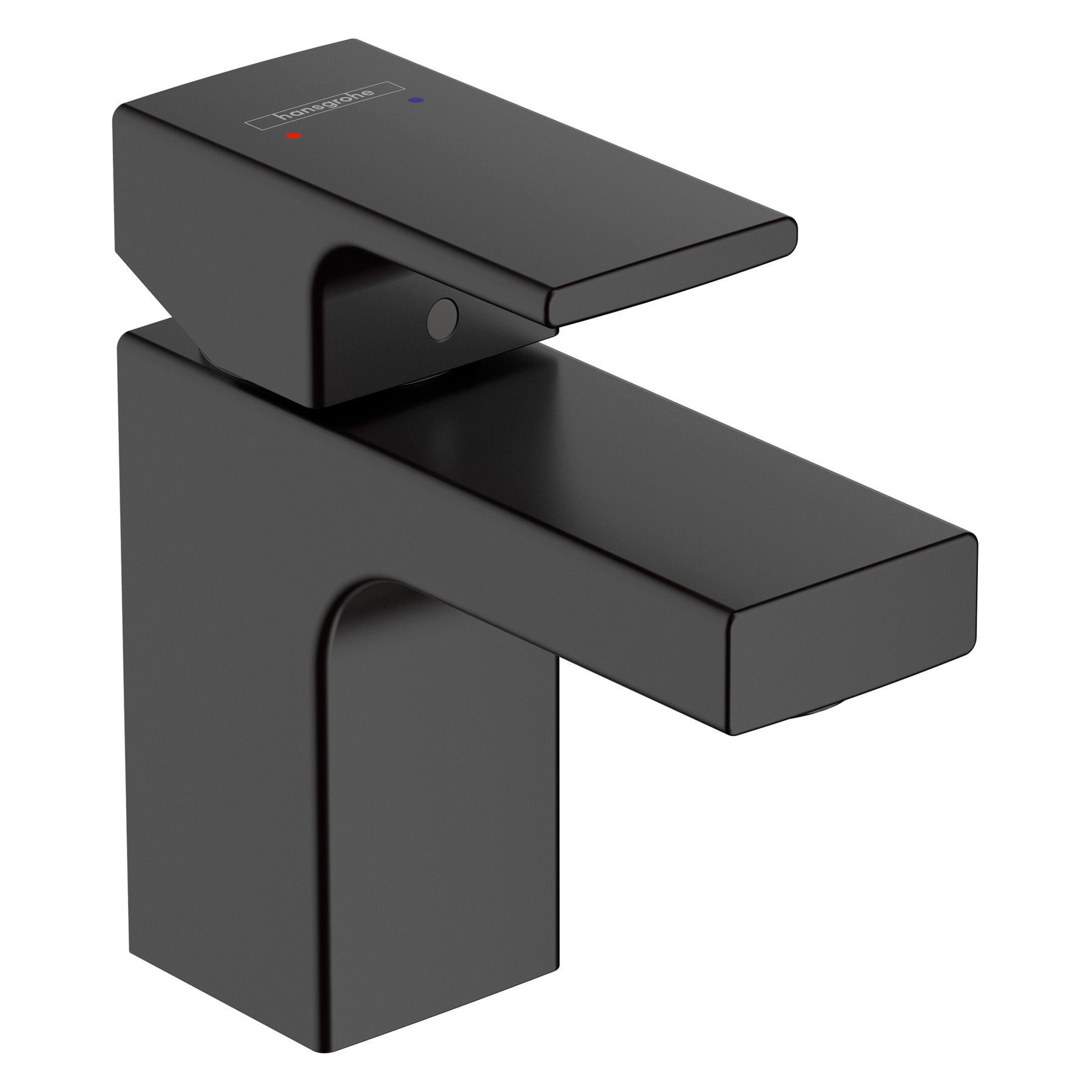 Vernis Shape Mitigeur de lavabo 70 sans tirette ni vidage noir mat
