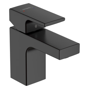 Vernis Shape Mitigeur de lavabo 70 sans tirette ni vidage noir mat