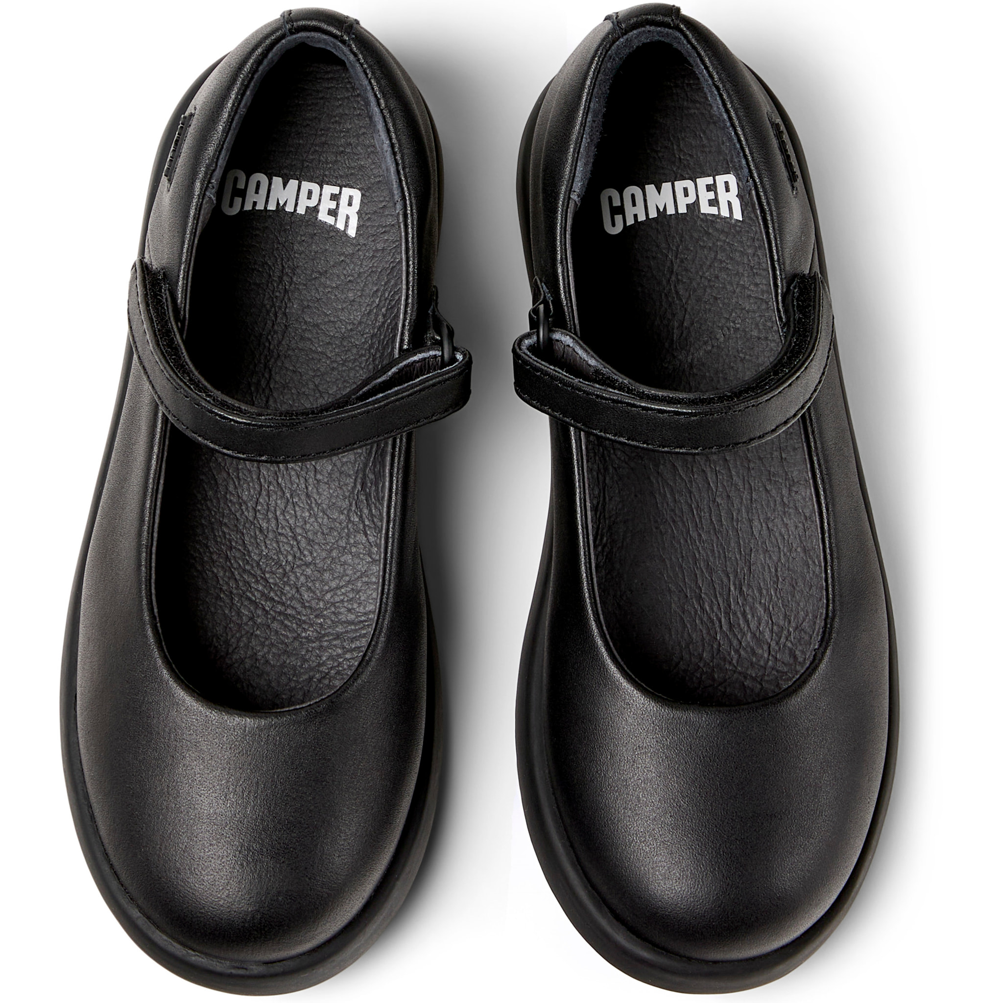 Bailarinas - CAMPER Duet - Negro - Cuero liso