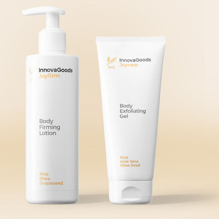 Kit Due Prodotti Cura del Corpo Rice InnovaGoods