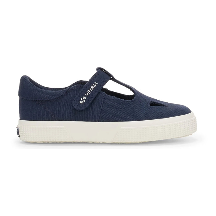 Sandali Superga Bambino/a Blu 3662 Kids Cotton Eyes Leggera