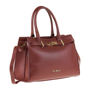 Borsa a mano da donna Made in Italy - Modello Eirian Nova - 100% pelle - 27.0 x 20.5 x 10.0 cm