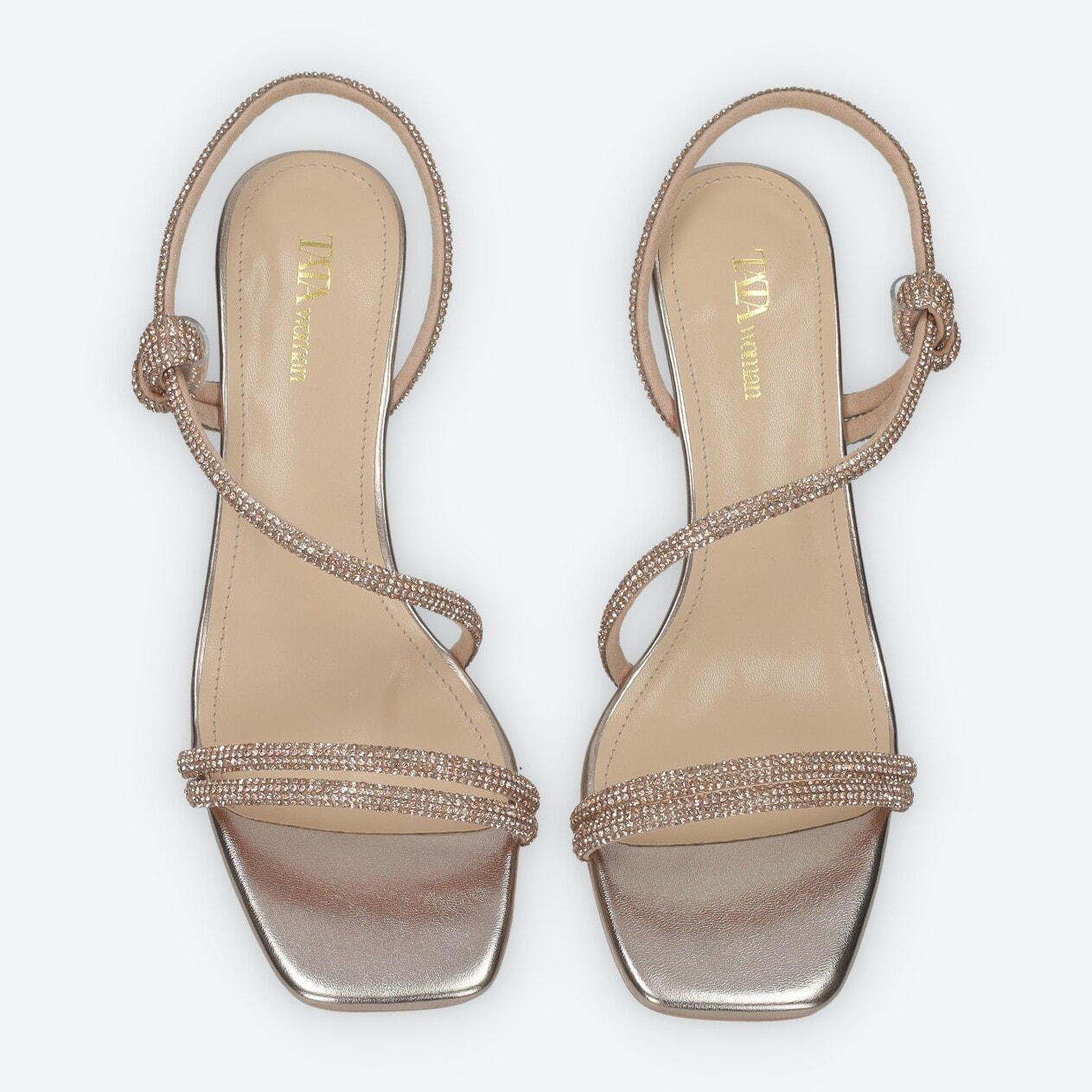 Sandali Donna Tata Italia Dorato