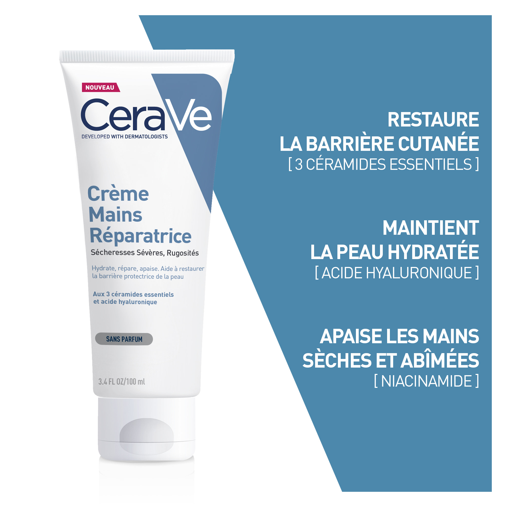 Crème Mains Réparatrice 100ml