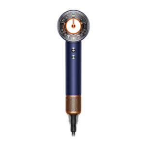 Asciugacapelli Dyson Supersonic Nural™ – Capelli lisci e mossi (blu di prussia/rame)