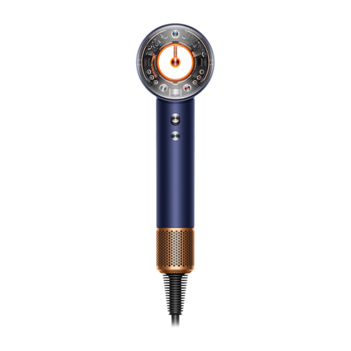 Asciugacapelli Dyson Supersonic Nural™ – Capelli lisci e mossi (blu di prussia/rame)