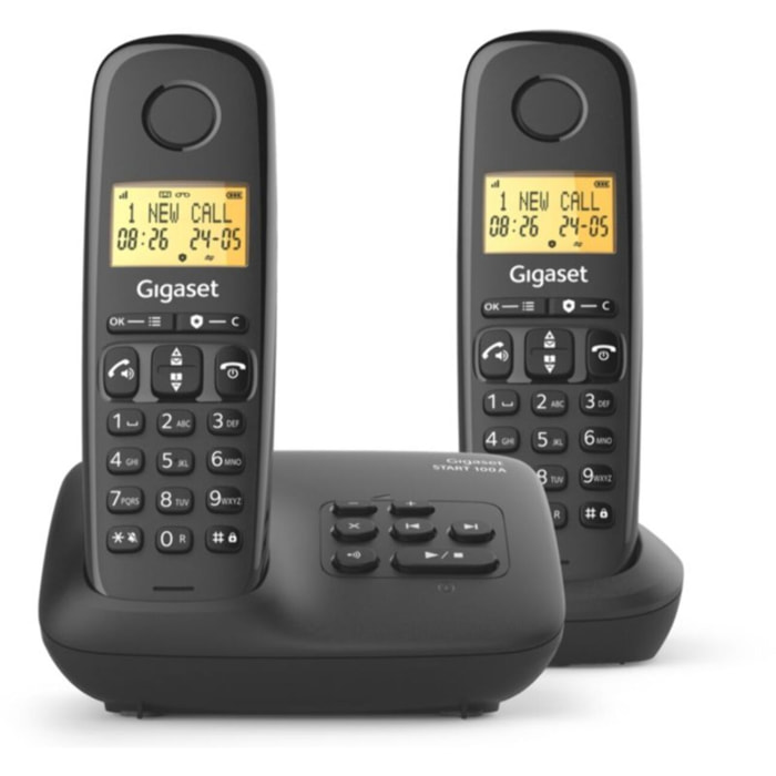 Téléphone sans fil GIGASET BASIC 100A DUO