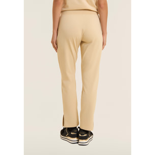 Pantaloni sportivi regular con spacchi laterali sul fondo