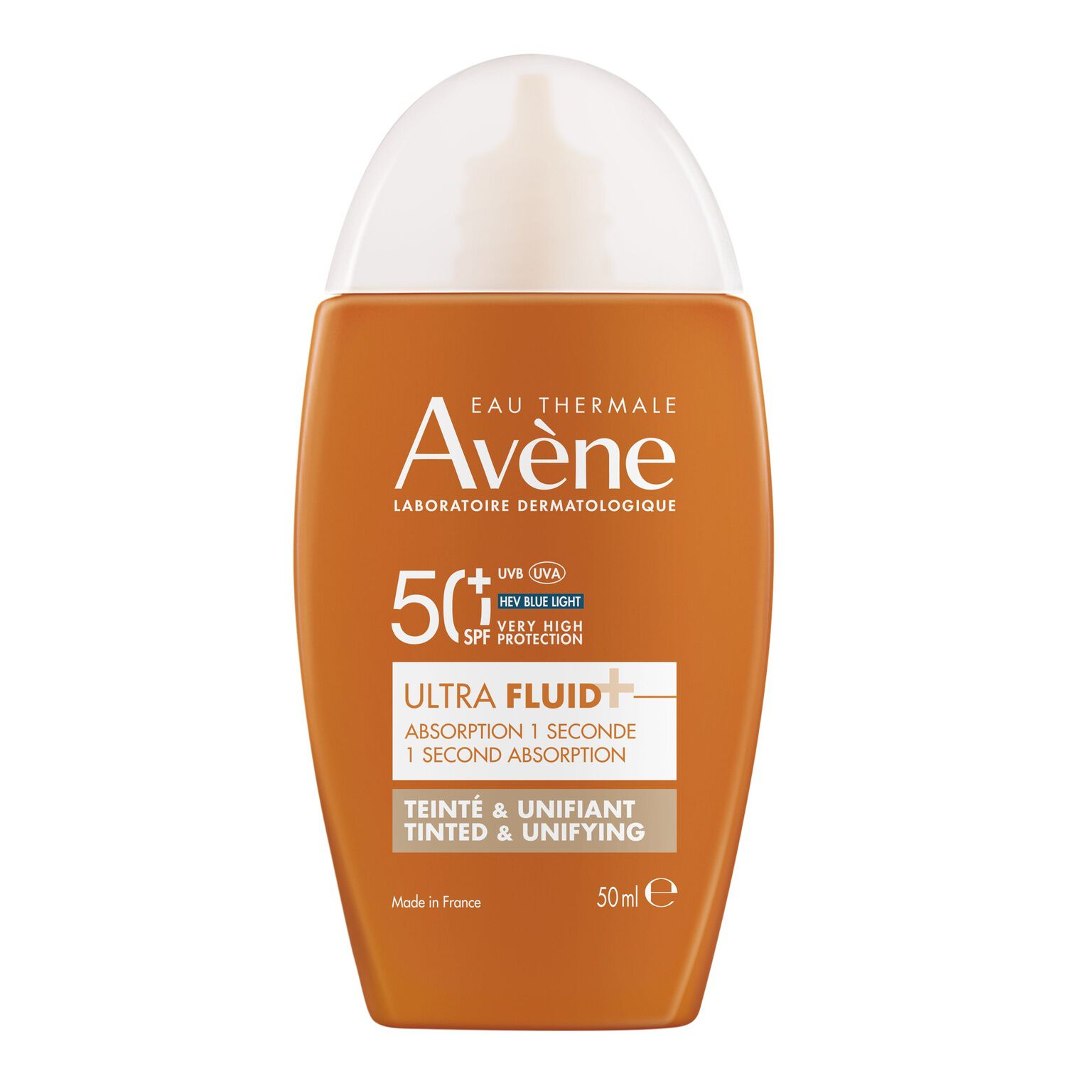Ultra Fluid SPF 50+ - Protection Solaire Teinté & Unifiant Peaux Sensibles 50 ml