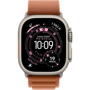 Bracelet APPLE 49 mm Medium Alpine terracotta naturel