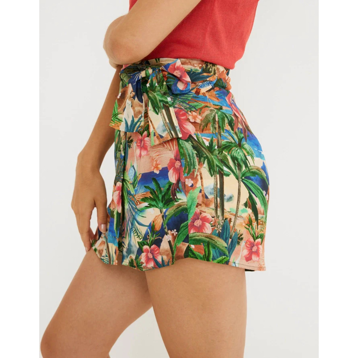 Falda Pantalón Multicolor - Ella