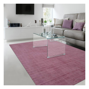 Tapis salon et chambre fait main motif uni DUDU