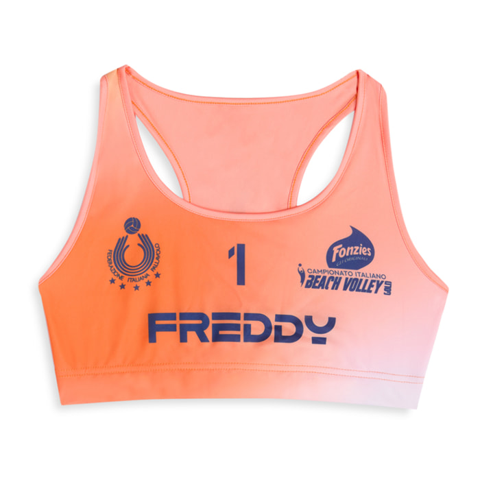 Top donna Beach Volley Gold 2025 - Numero 1