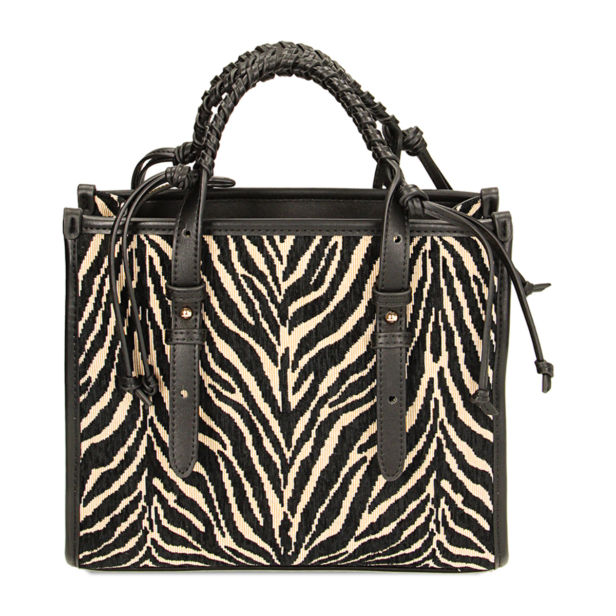 Borsa a mano zebrata
