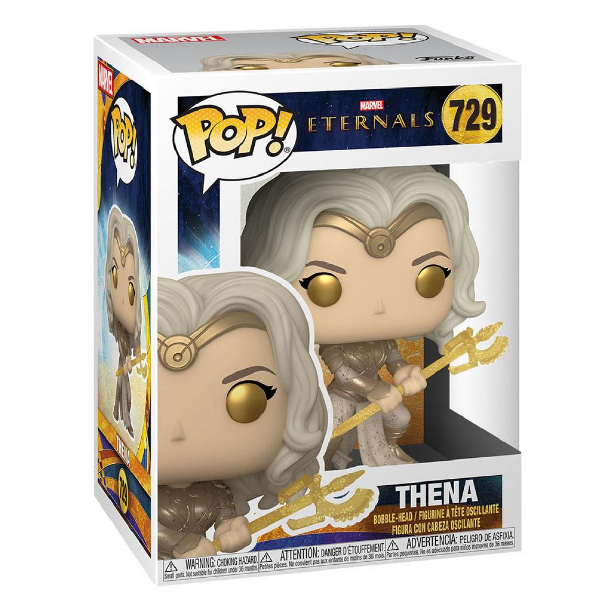 Marvel The Eternals Pop! Marvel Vinile Figura Thena 9 Cm Funko