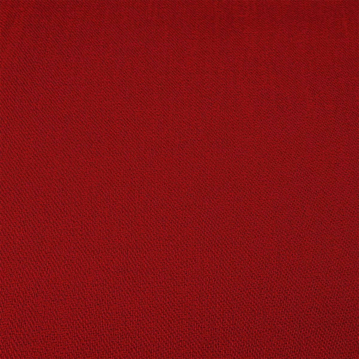 Serviette pur coton motif jacquard rouge Bastide scarlet