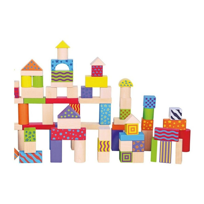 100 WOODEN BLOCKS - CONSTRUCCIONES DE MADERA