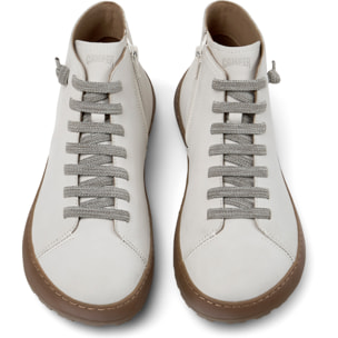 Botines - CAMPER Peu Serra - Blanco - Nubuck