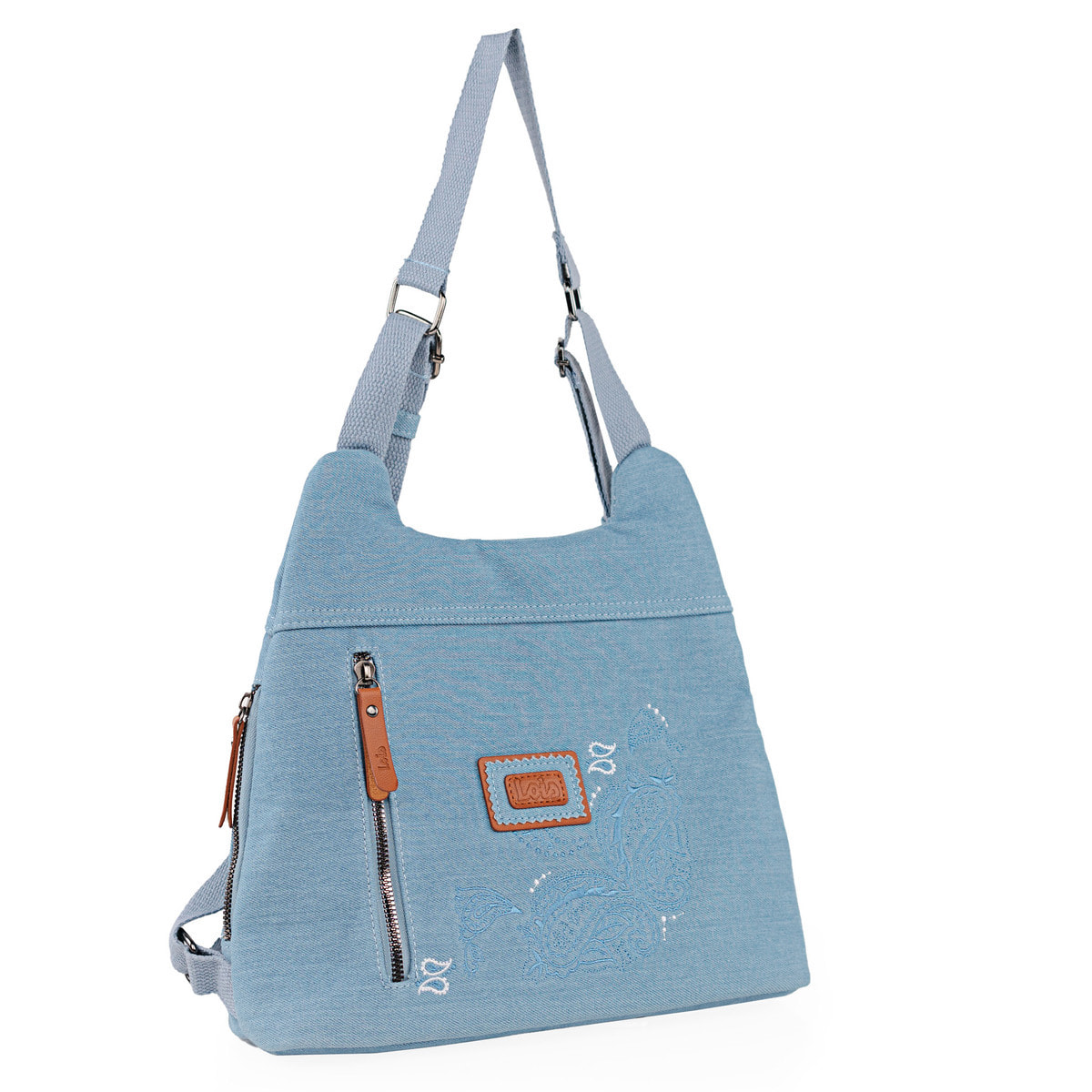 Bolso Mochila Mujer Lois Cincinnati Azul